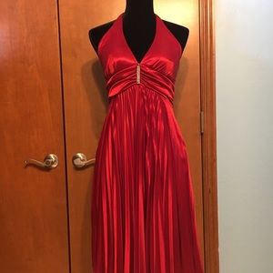 Red Event Prom Club Bridesmaid Dress